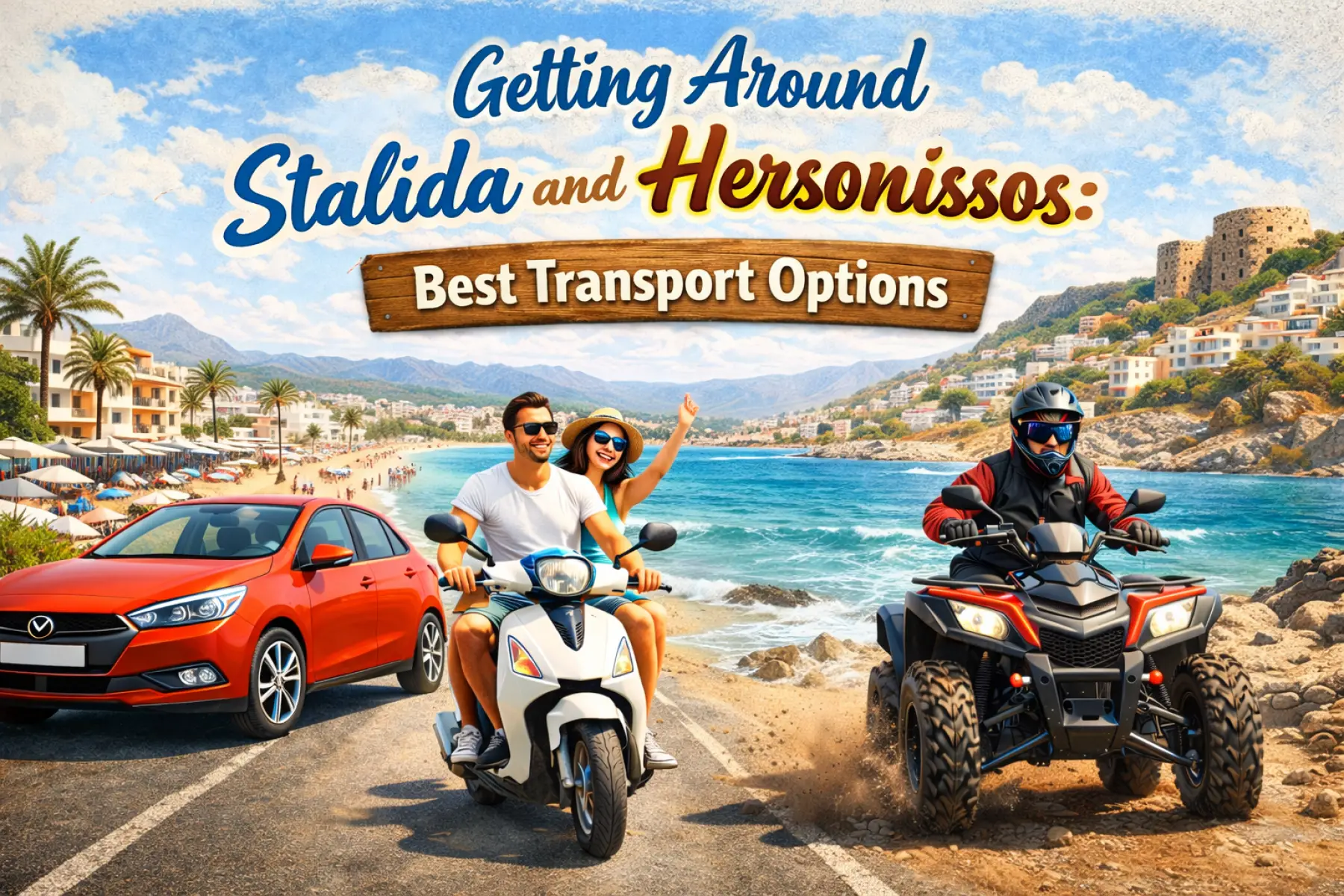 Getting Around Stalida and Hersonissos: Best Transport Options